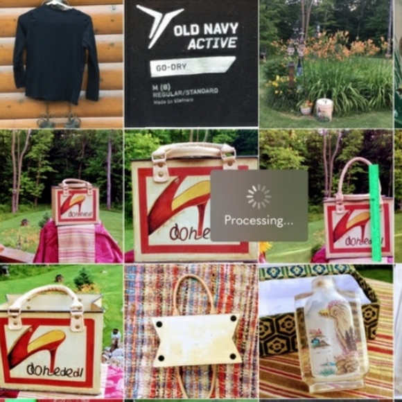 ⚜️ Vintage CHILDS RED TIN IRON 1950’S - Picture 9 of 16